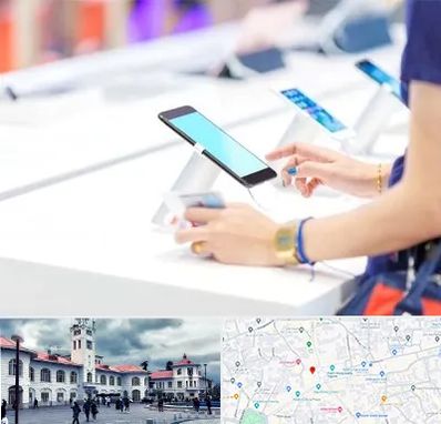 پخش عمده موبایل در میدان شهرداری رشت