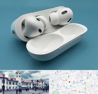 تعمیرات ایرپاد در میدان شهرداری رشت