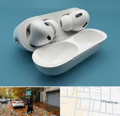 تعمیرات ایرپاد در خیابان فلسطین