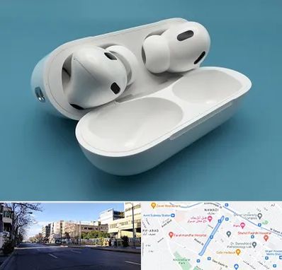 تعمیرات ایرپاد در خیابان ملاصدرا شیراز