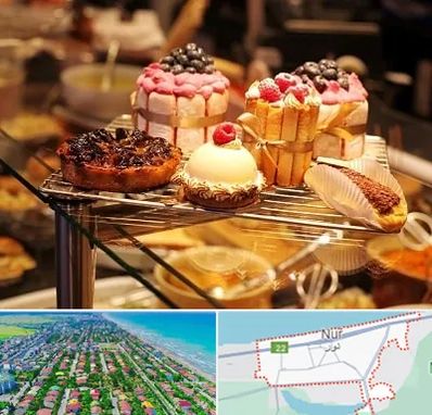 شیرینی فروشی در نور