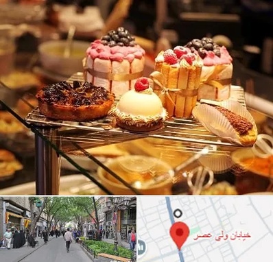 شیرینی فروشی در ولیعصر شهریار