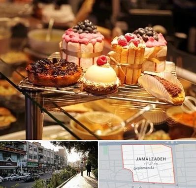 شیرینی فروشی در خیابان جمالزاده