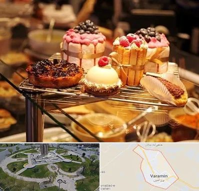 شیرینی فروشی در ورامین