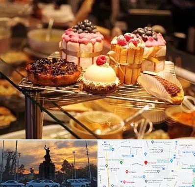 شیرینی فروشی در میدان حر