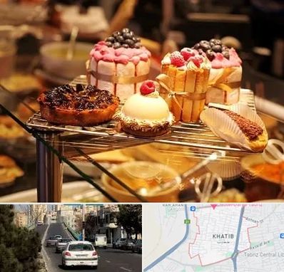 شیرینی فروشی در خطیب تبریز