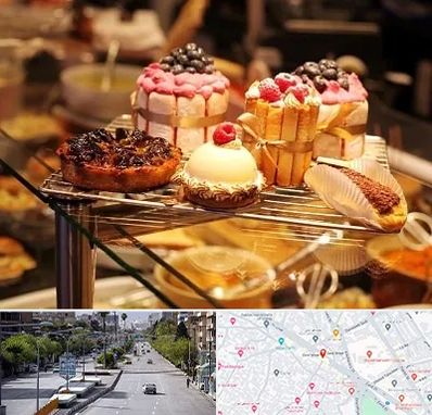 شیرینی فروشی در خیابان زند شیراز