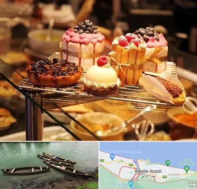 شیرینی فروشی در بندر انزلی