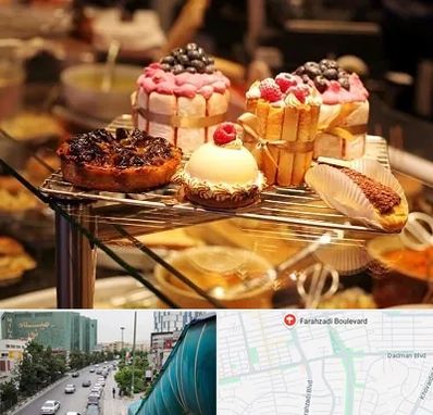 شیرینی فروشی در بلوار فرحزادی
