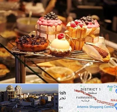 شیرینی فروشی در فرمانیه