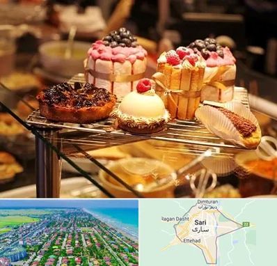 شیرینی فروشی در ساری
