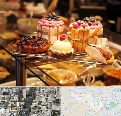 شیرینی فروشی در منطقه 18 تهران