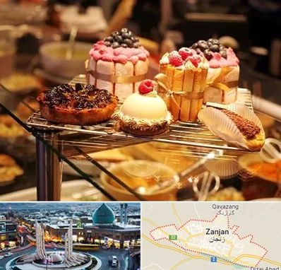 شیرینی فروشی در زنجان