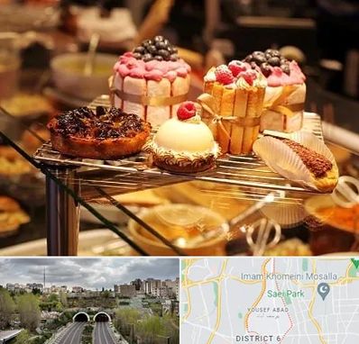 شیرینی فروشی در یوسف آباد