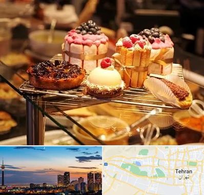 شیرینی فروشی در غرب تهران