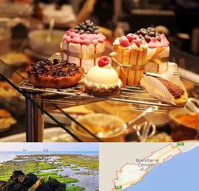 شیرینی فروشی در بندرلنگه