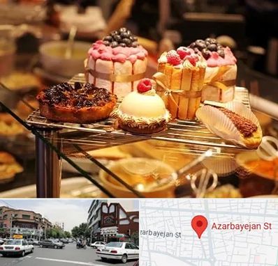 شیرینی فروشی در خیابان آذربایجان