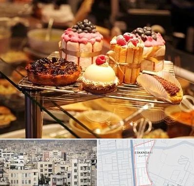 شیرینی فروشی در اسکندری