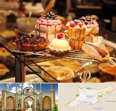 شیرینی فروشی در سمنان