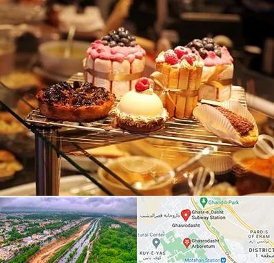 شیرینی فروشی در قصرالدشت شیراز