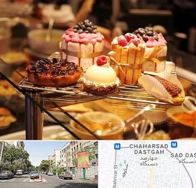 شیرینی فروشی در چهارصد دستگاه