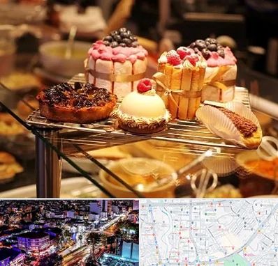 شیرینی فروشی در منظریه رشت