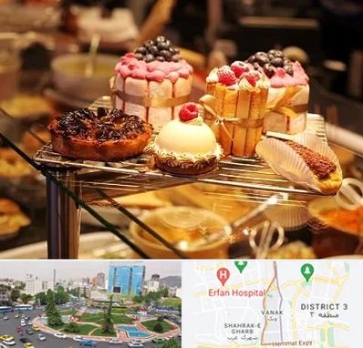 شیرینی فروشی در ونک تهران