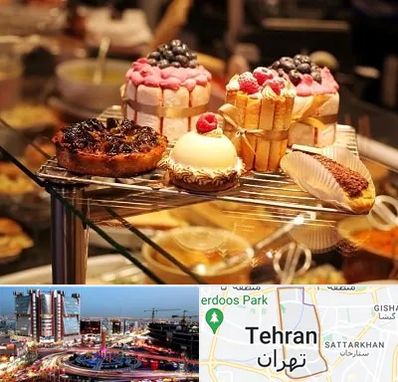 شیرینی فروشی در صادقیه تهران