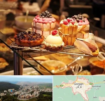 شیرینی فروشی در گرگان