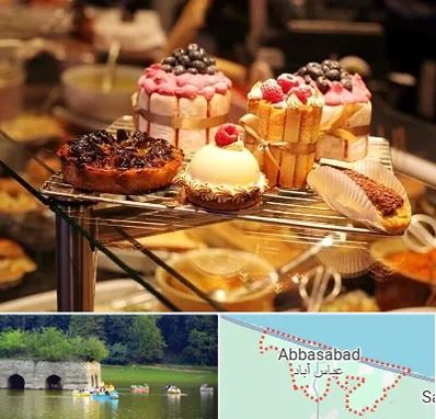 شیرینی فروشی در عباس آباد