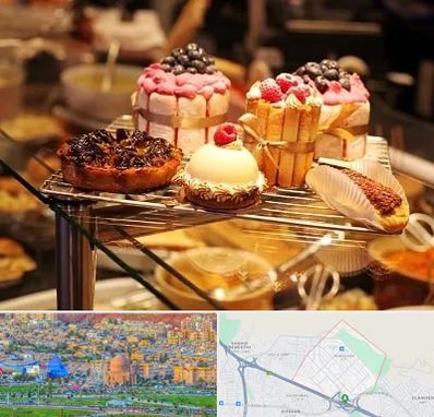 شیرینی فروشی در رشدیه تبریز