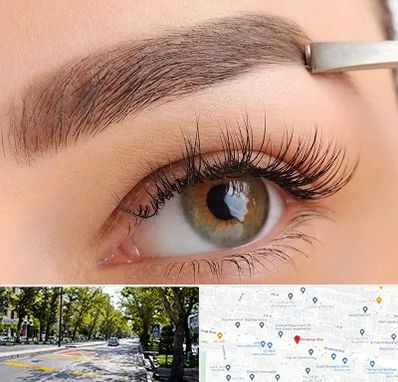 کاشت ابرو اقساطی در میرداماد 