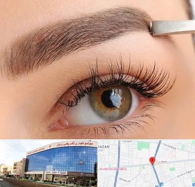 کاشت ابرو اقساطی در نصف راه تبریز