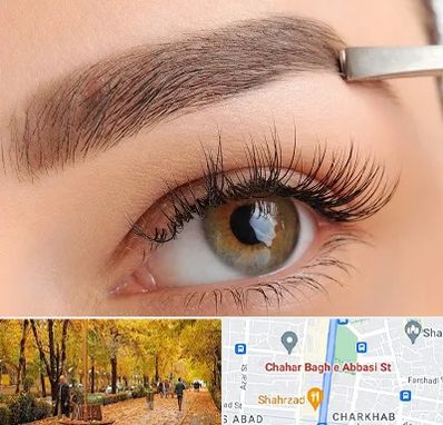 کاشت ابرو اقساطی در چهارباغ اصفهان