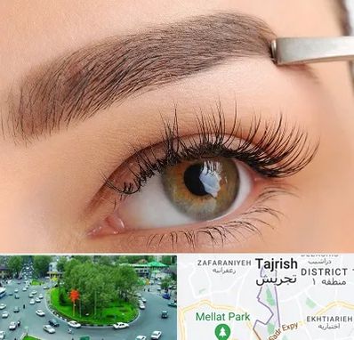 کاشت ابرو اقساطی در تجریش 