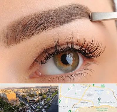 کاشت ابرو اقساطی در تهرانپارس 