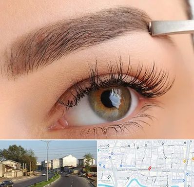 کاشت ابرو اقساطی در ضیابری رشت