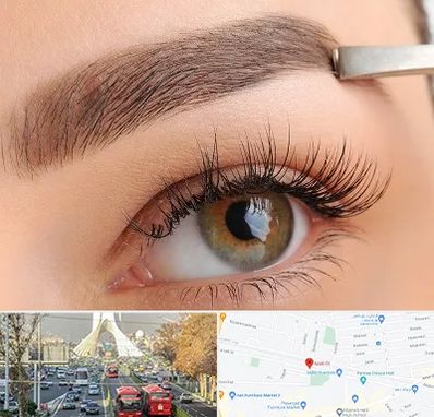 کاشت ابرو اقساطی در خیابان آزادی 