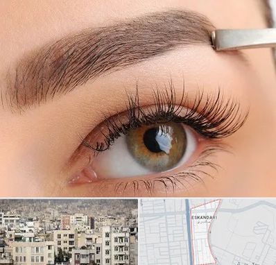 کاشت ابرو اقساطی در اسکندری