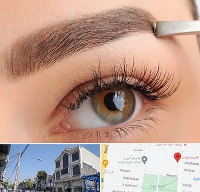 کاشت ابرو اقساطی در افسریه 