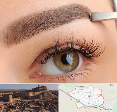 کاشت ابرو اقساطی در بم