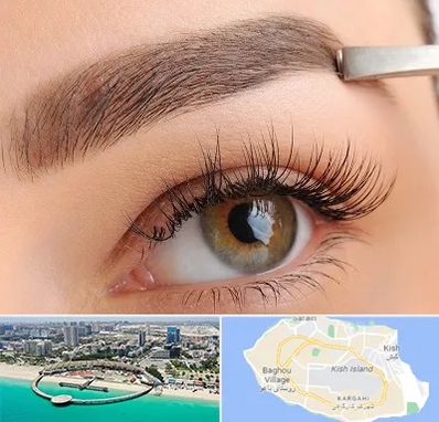 کاشت ابرو اقساطی در کیش