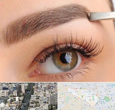 کاشت ابرو اقساطی در منطقه 18 تهران 