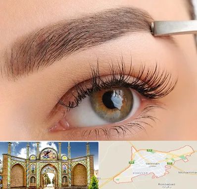 کاشت ابرو اقساطی در سمنان