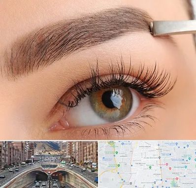 کاشت ابرو اقساطی در منطقه 10 تهران 