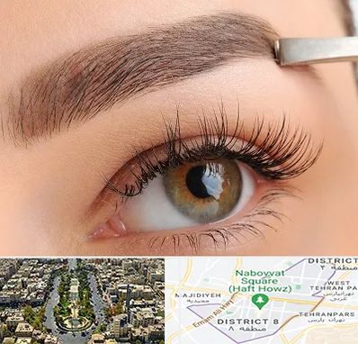 کاشت ابرو اقساطی در نارمک 