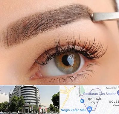 کاشت ابرو اقساطی در قلهک 