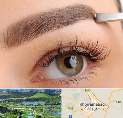 کاشت ابرو اقساطی در خرم آباد