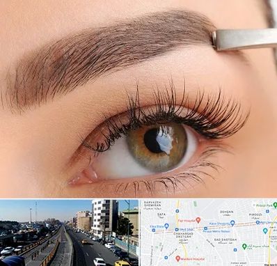 کاشت ابرو اقساطی در پیروزی 