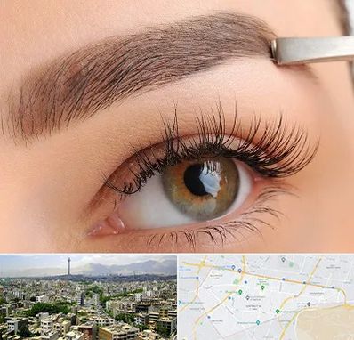 کاشت ابرو اقساطی در منطقه 8 تهران 